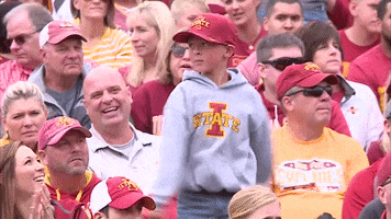 Happy Football GIF by CyclonesTV
