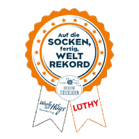 Weltrekord Sticker by toppkreativ