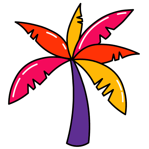 UnknownArtist298 hot pink rainbow yeah Sticker
