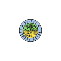 Farmer Tractor Sticker by Dallas Farmers Market