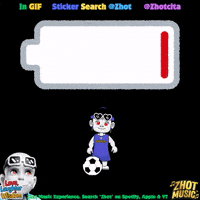 Futbol Low Battery GIF by Zhot Music