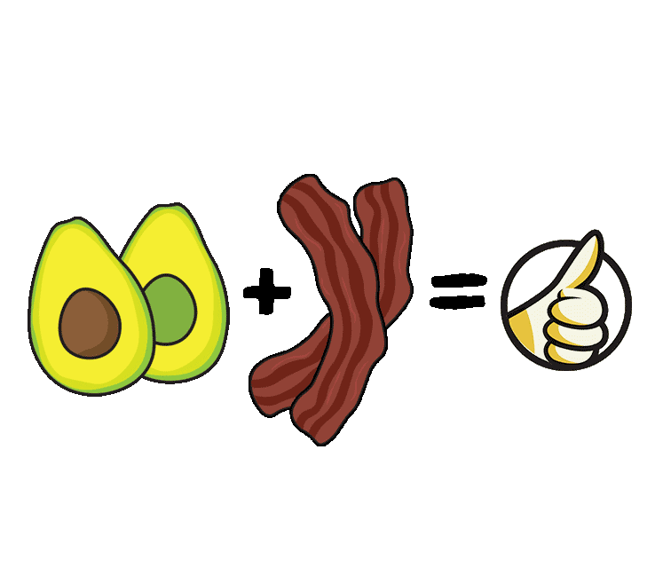 Bacon Avocado Sticker by PDQ Restaurants
