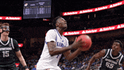 Kansas Basketball Rock GIF by Kansas Athletics