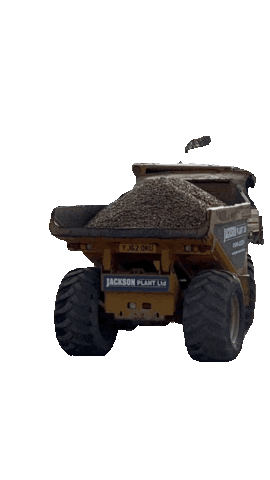 jacksonplantltd giphyupload jpl dumptruck hydrema Sticker