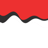 amanda5lima white red black line Sticker