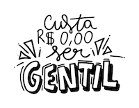 amanda5lima lettering kindness kind gentil Sticker