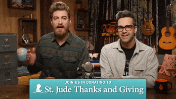Giving St Judes GIF by Rhett and Link