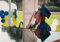 graduation farewell billie lourd booksmart GIF