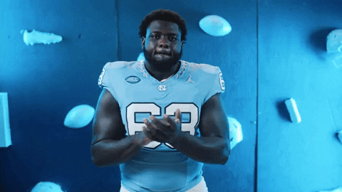 North Carolina Football GIF by UNC Tar Heels