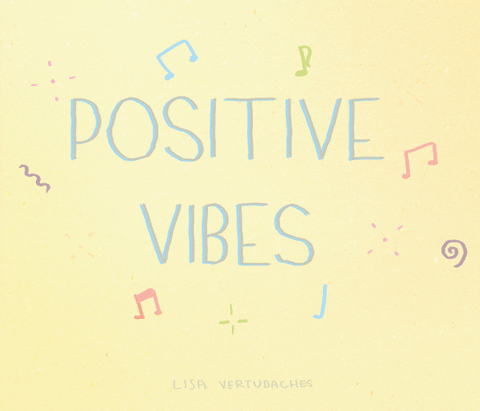 Be Happy Feel Good GIF by Lisa Vertudaches