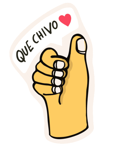 Blancosiniestrostudio giphyupload cool chivo salvadorean Sticker