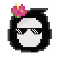 Fun Pixel Sticker by BigBrains