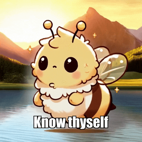 Introspection Know Thyself GIF by Beelightened