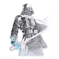 Ron_Ayllon star wars darth vader anakin skywalker anakin Sticker