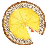 windowsillpies morning cooking pumpkin lemon Sticker