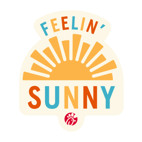 Sunshine Shine Bright Sticker by Chick-fil-A