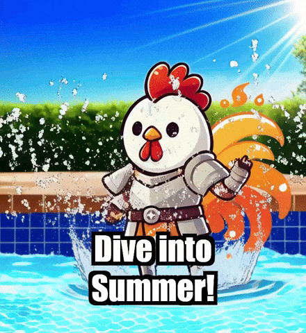 Summer Swimming GIF by Zorooster