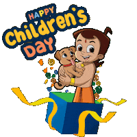 Childhood Memories Celebration Sticker by Chhota Bheem