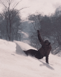 NideckerSnowboards japan spray snowboard snowboarding GIF