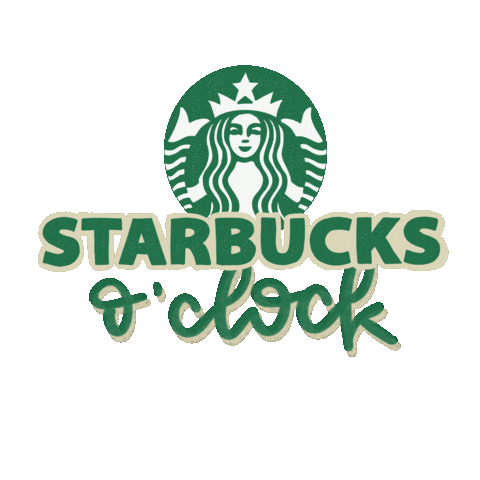 Time Starbucks Sticker