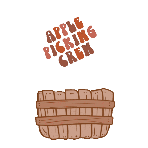 Apple Picking Sticker