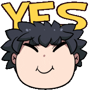 Emoji Yes Sticker by Jin