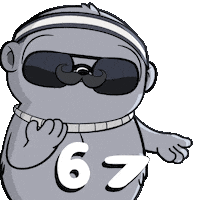 6 7 Fug Sticker by Fugz Official