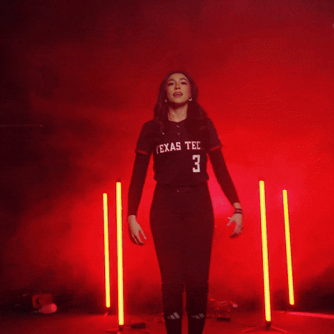 Makayla Garcia GIF by Texas Tech Softball