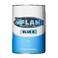 blueflameracingfuel m5 m1 blueflame bluex Sticker