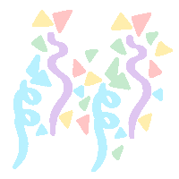Stars Glitter Sticker