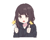 Menhera Thumbs Up Sticker