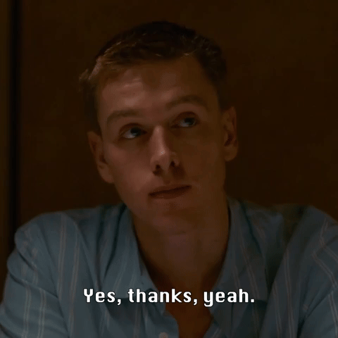 Thanks, Yeah