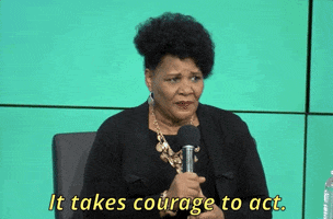 google talk kim kardashian activism panel GIF