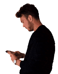 heytommey hey social media phone shot Sticker