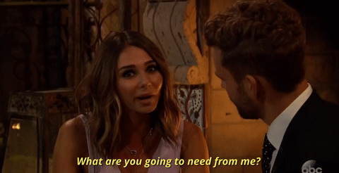 the bachelor hailey GIF by ABC Network