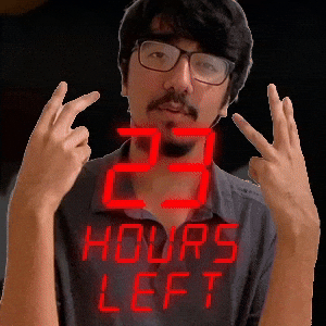 23 hours left