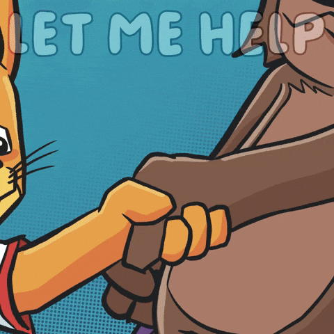 Best Friend Help GIF by VeeFriends