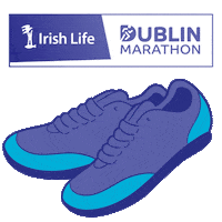 Dublin Marathon Sticker by Irish Life