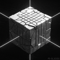 Glow Black And White GIF by Pi-Slices