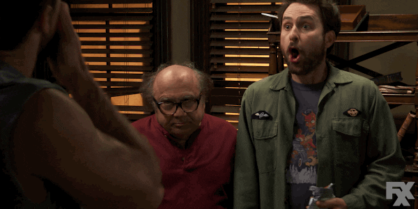 Angry Oh No GIF by It's Always Sunny in Philadelphia
