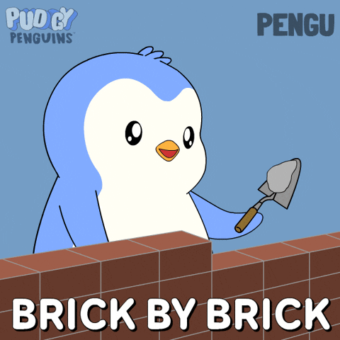 In Progress Work GIF by Pudgy Penguins