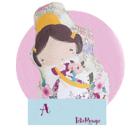 Valencia Fallera Sticker by Tete Rouge