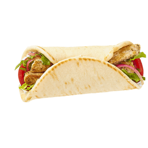 Greek Gyro Sticker by @tazikis