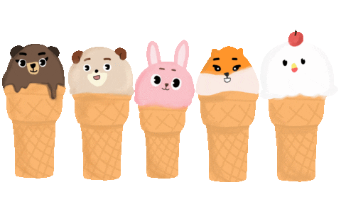 Ice Cream Fanart Sticker