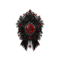 condesaescarlata vampire gothic scarlet vampiro Sticker