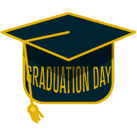Graduating Graduation Day Sticker by Animanias