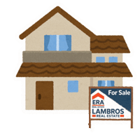 Real Estate Realtor Sticker by ERA Lambros Real Estate