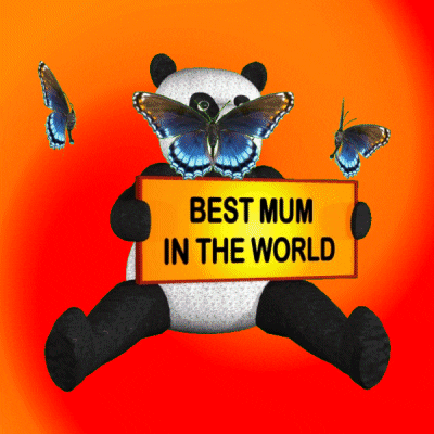 Mothers Day Panda GIF