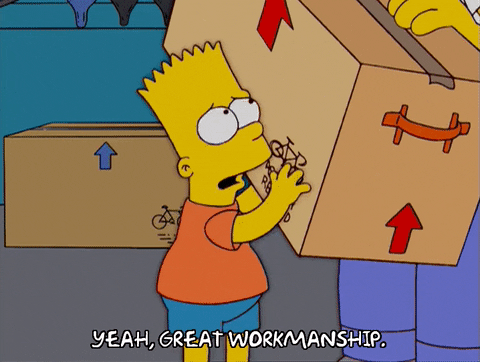 gesturing homer simpson GIF
