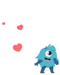 in love hearts Sticker by ClassDojo